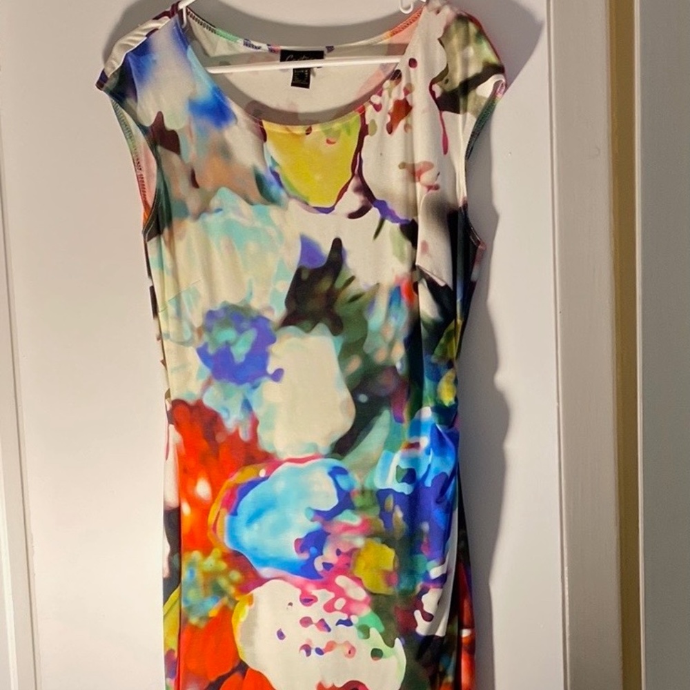 Cartise sleeveless print dress Size 12 - Picture 3 of 5